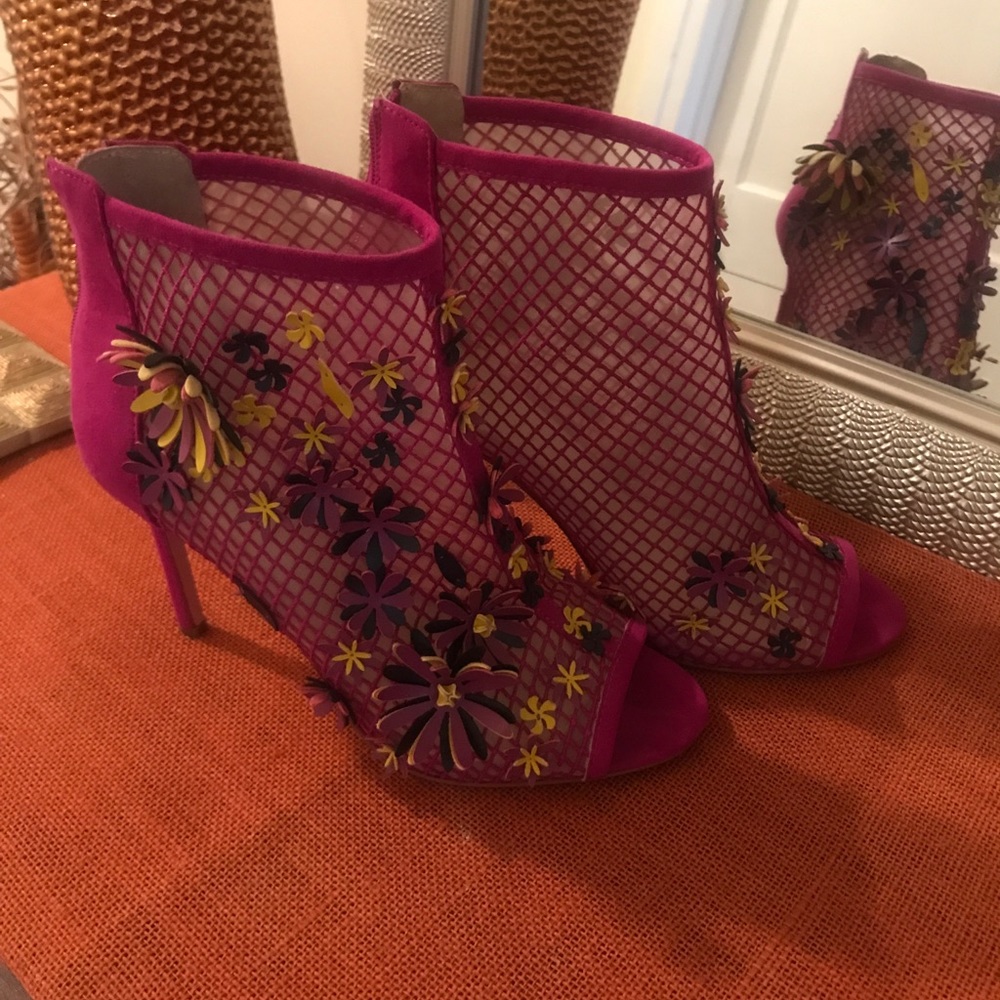 Jessica Simpson Open Toe Booties
